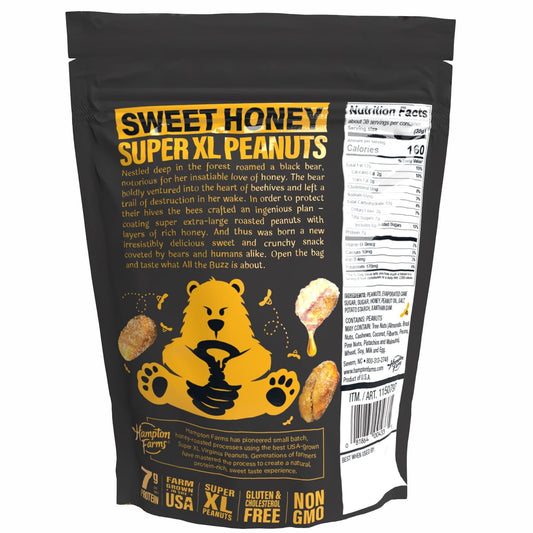 미국직구 Hampton Farms Hot 견과 1.1kg / Hampton Farms Hot Honey Super XL Peanuts, 1.1kg 2