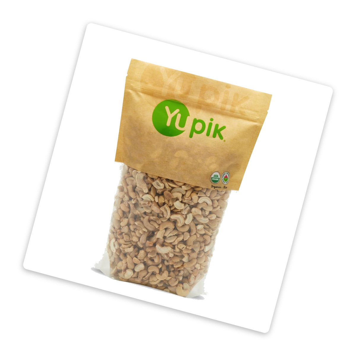 미국직구 3 Pack Yupik 견과 57g 3팩 / 3 Pack | Yupik Raw Cashew Pieces, 1 Bag, 2.2 lb, with Bybies 2
