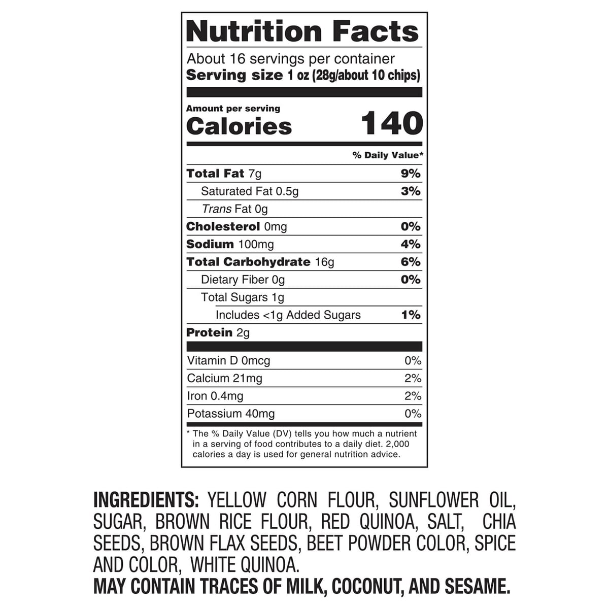 미국직구 멤버스마크 454g / Member's Mark Red Quinoa Chia Corn Tortilla Chips, 454g 2