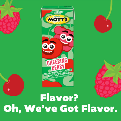 미국직구 Mott’s Lunchbox Favorites Juice Drink Variety Pack, 6.75 fl oz, 32 Count Boxes