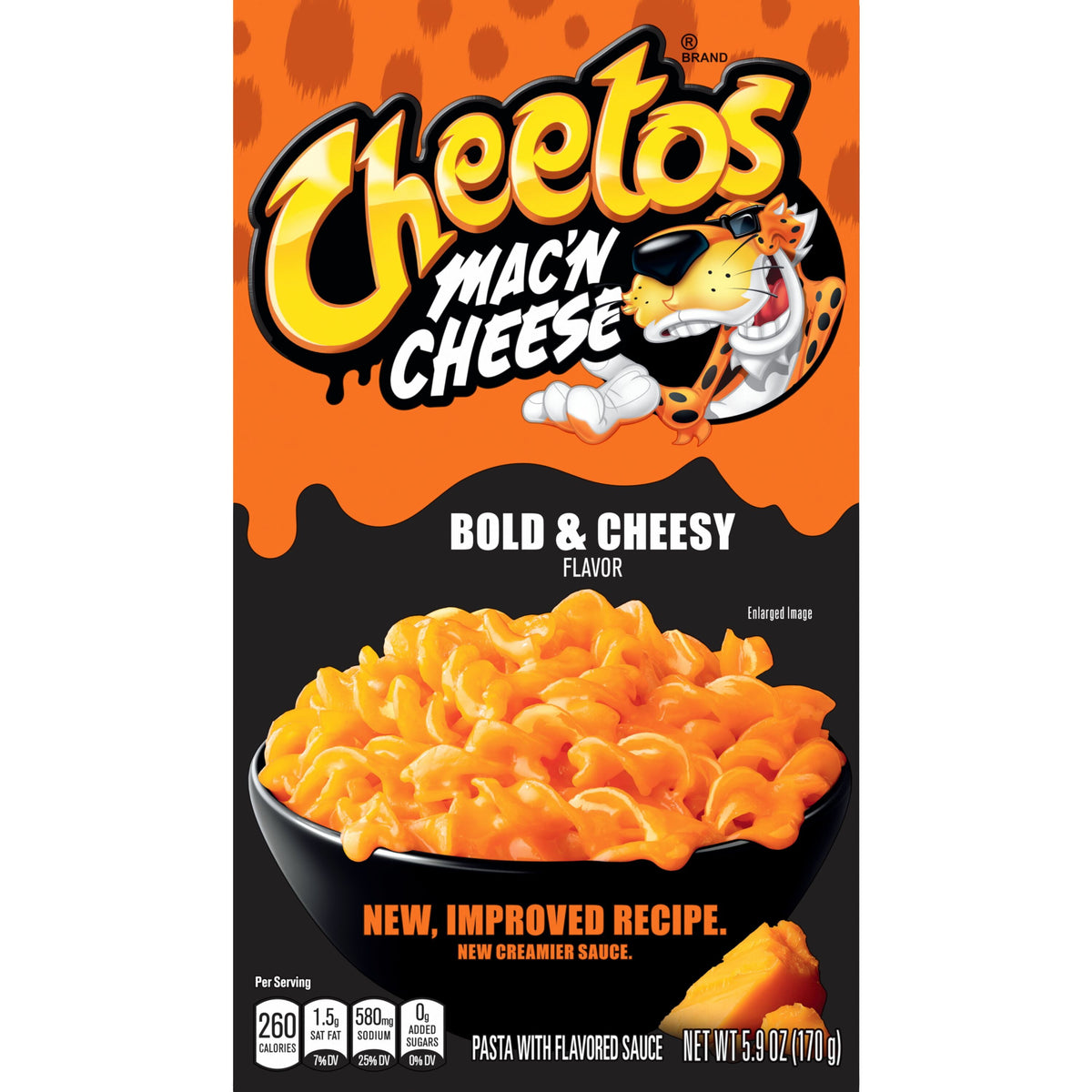 미국직구 치토스 Mac N Cheese Pasta with Flavored Sauce Bold & Cheesy Flavor, 5.9 oz Box
