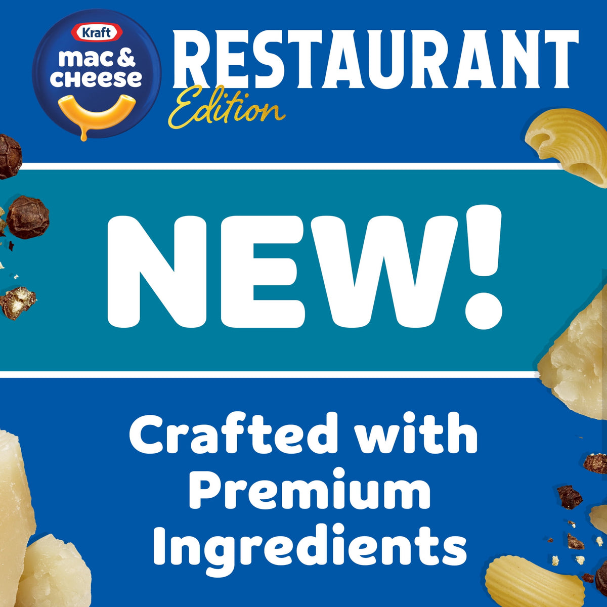 미국직구 크래프트 (4 pack)  and Cheese Restaurant Edition Macaroni and Cheese, 1 Box, for Easy Mealtime Solutions, Romano Cacio e Pepe Flavored, Made with Real