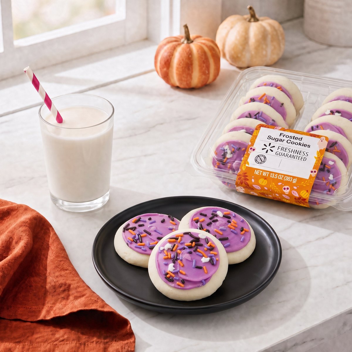미국직구 Freshness Guaranteed Halloween 과자 383g / Freshness Guaranteed Halloween Purple Froste 2