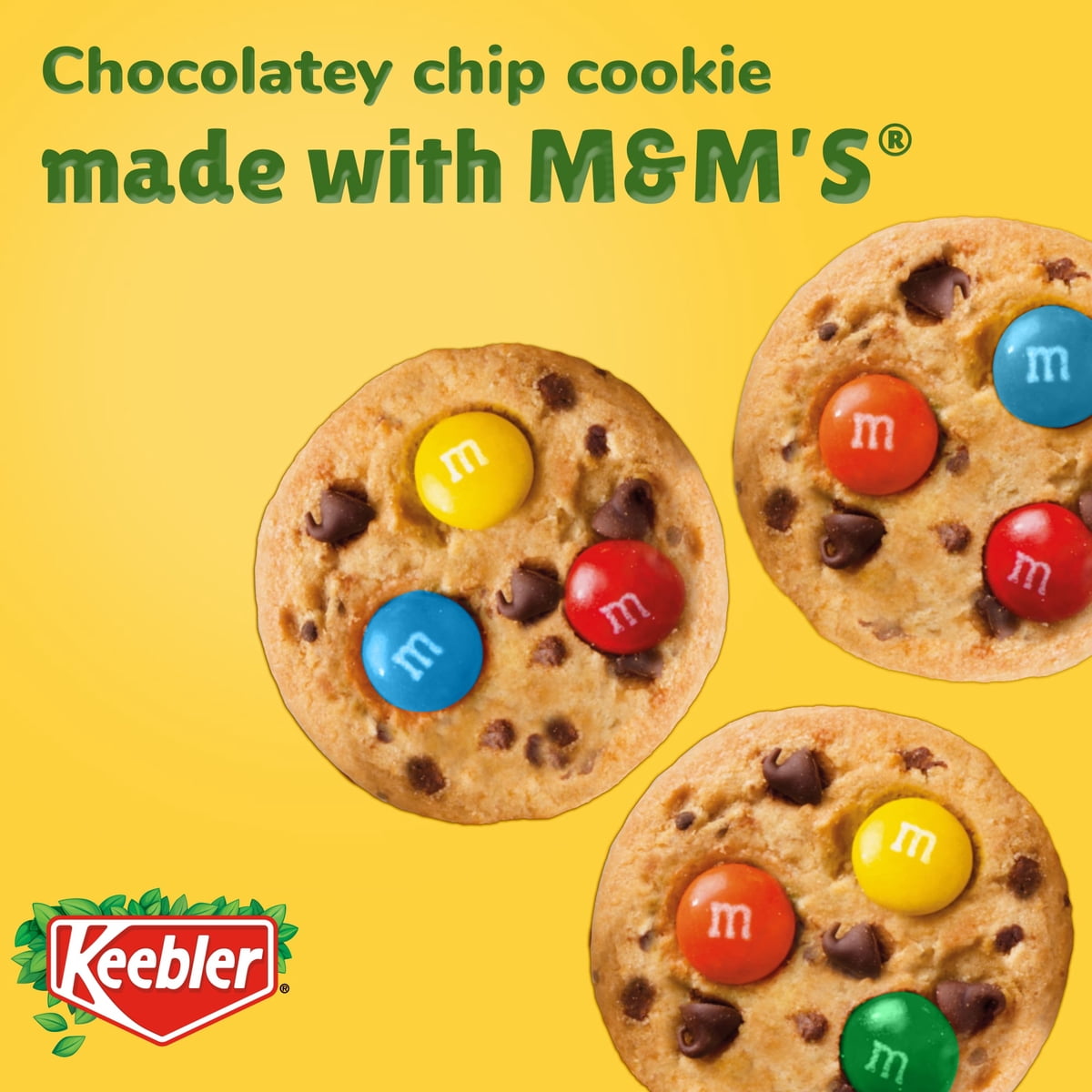 미국직구 초콜릿 28g 4팩 / (4 pack) Keebler Chips Deluxe Minis Made with M&Ms, Chocolate Chip Coo 3