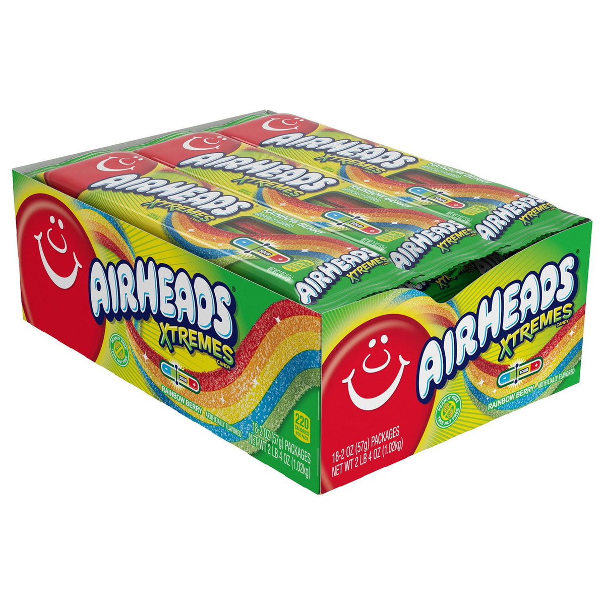 미국직구 Airheads Xtremes 57g / Airheads Xtremes, 57g, 18 pk. 1
