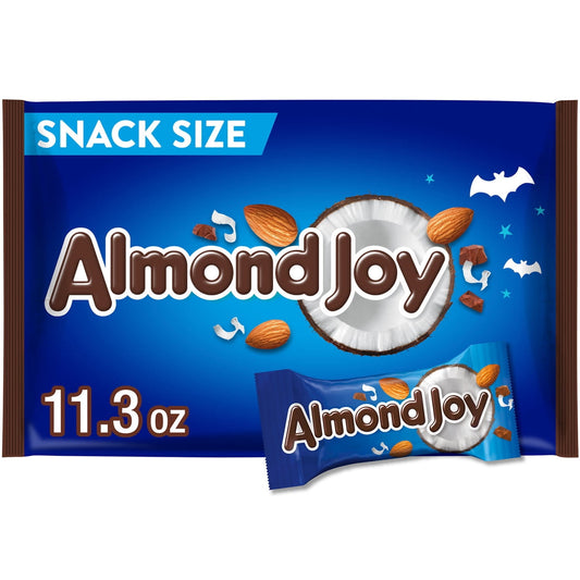미국직구 Almond Joy Coconut 초콜릿 320g / Almond Joy Coconut and Almond Chocolate Snack Size Halloween Cand 1