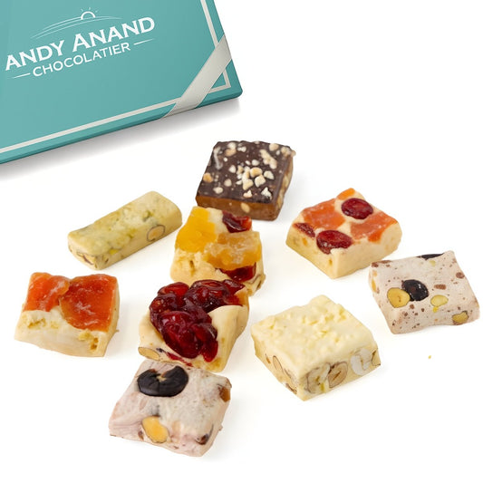 미국직구 Andy Anand Soft 견과 198g / Andy Anand Soft Exotic Fruit Nougat, 198g, 22 Pieces, Almond and Drie 1