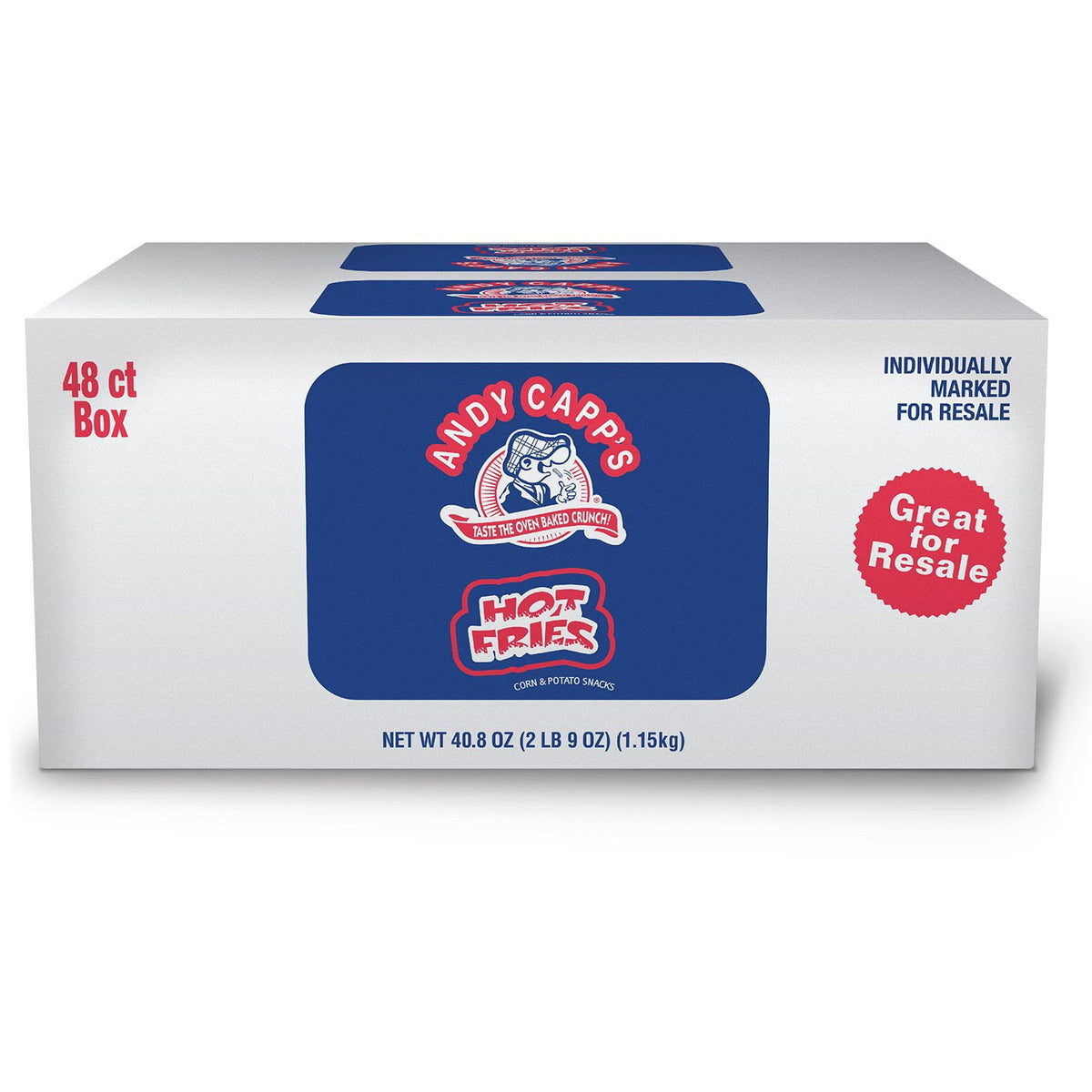 미국직구 Andy Capp's Hot 24g 48팩 / Andy Capp's Hot Fries, Corn & Potato Snacks, 24g, 48 ct. 1