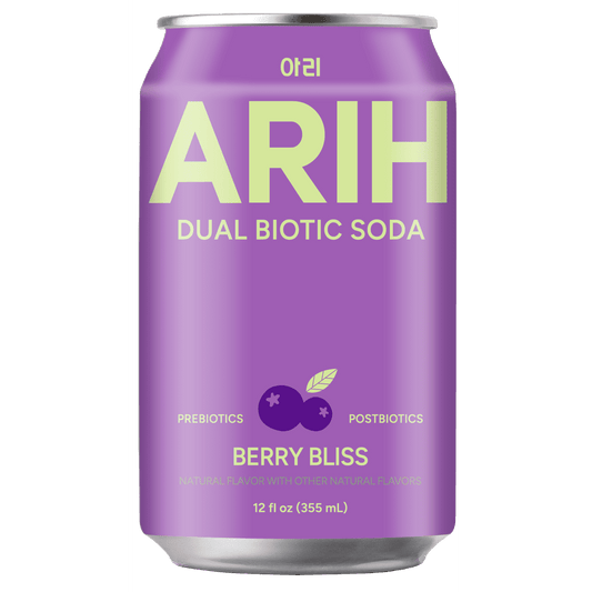미국직구 ARIH Dual Biotic 355ml 2팩 / ARIH Dual Biotic Soda, Functional Prebiotic and Postbiotic Soda, Lo 1