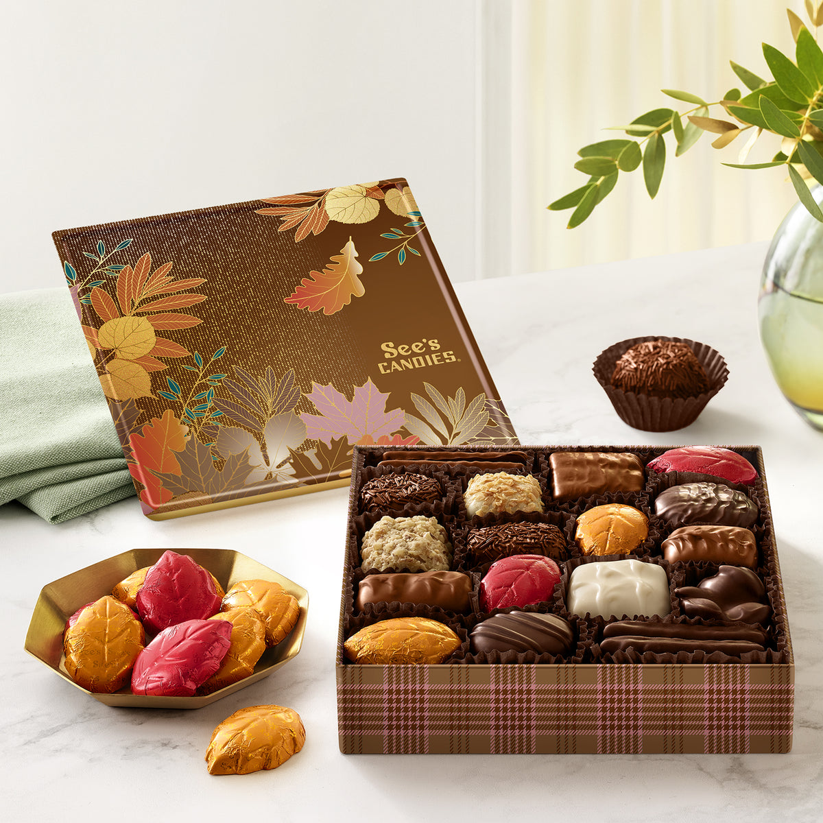 미국직구 시즈캔디 Autumn Treasures Tin 1lb(454g)
