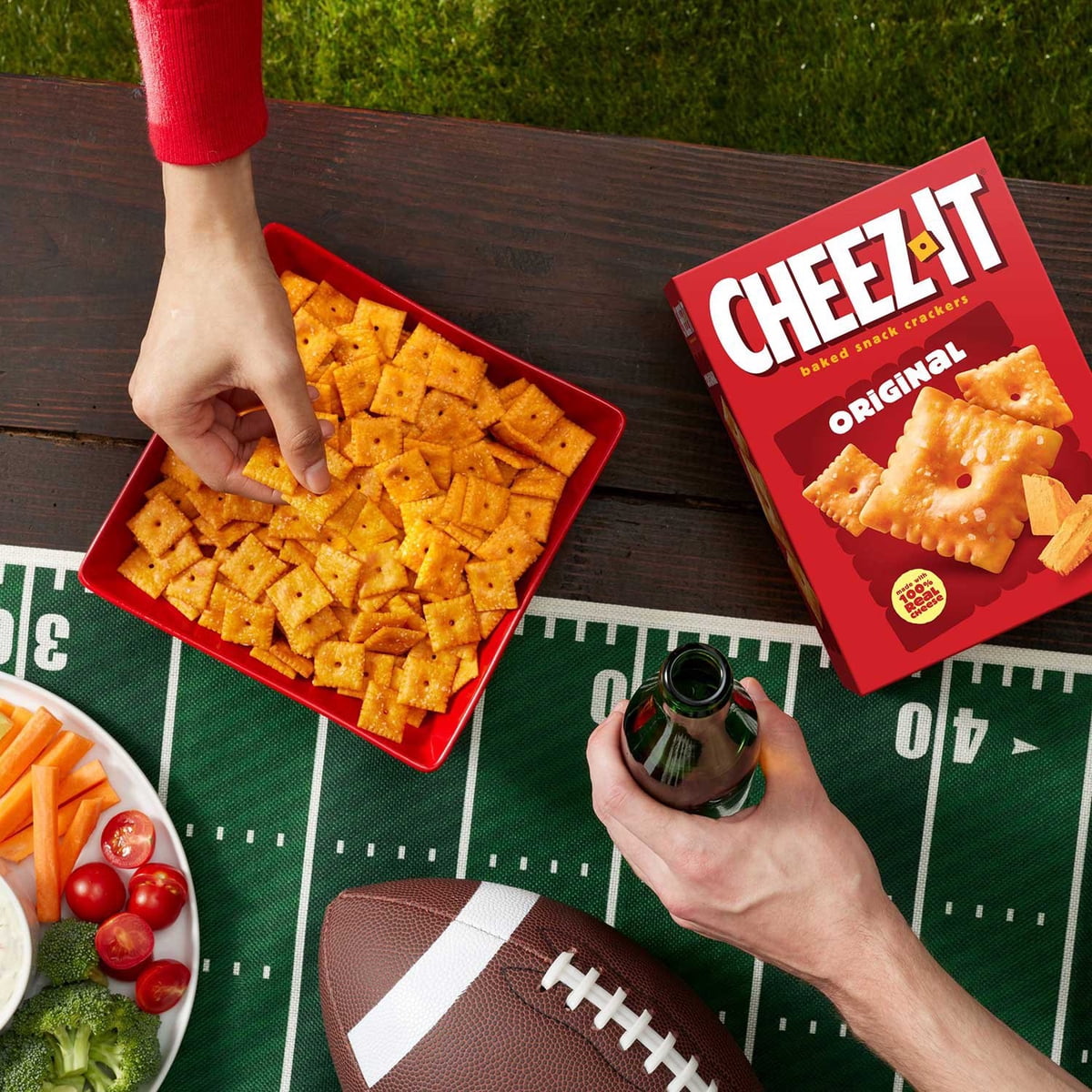미국직구 Cheez-It 과자 680g / Cheez-It Original Baked Snack Crackers, 680g, 2 pk. 7