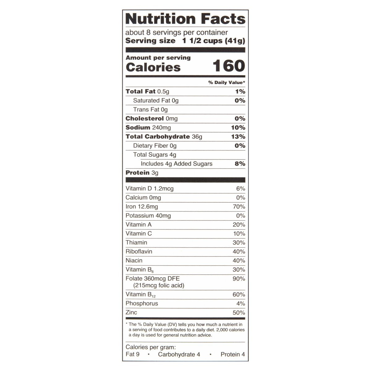 미국직구 Great Value Toasted 340g 2팩 / Great Value Toasted Rice Crisps Breakfast Cereal, 340g, 3