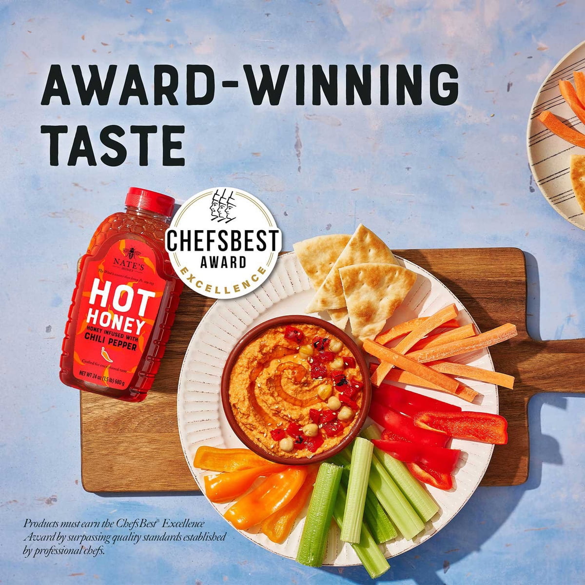 미국직구 Nate's Honey 100% 680g / Nate's Honey 100% Pure Hot Honey with Habanero Chili Peppers 3