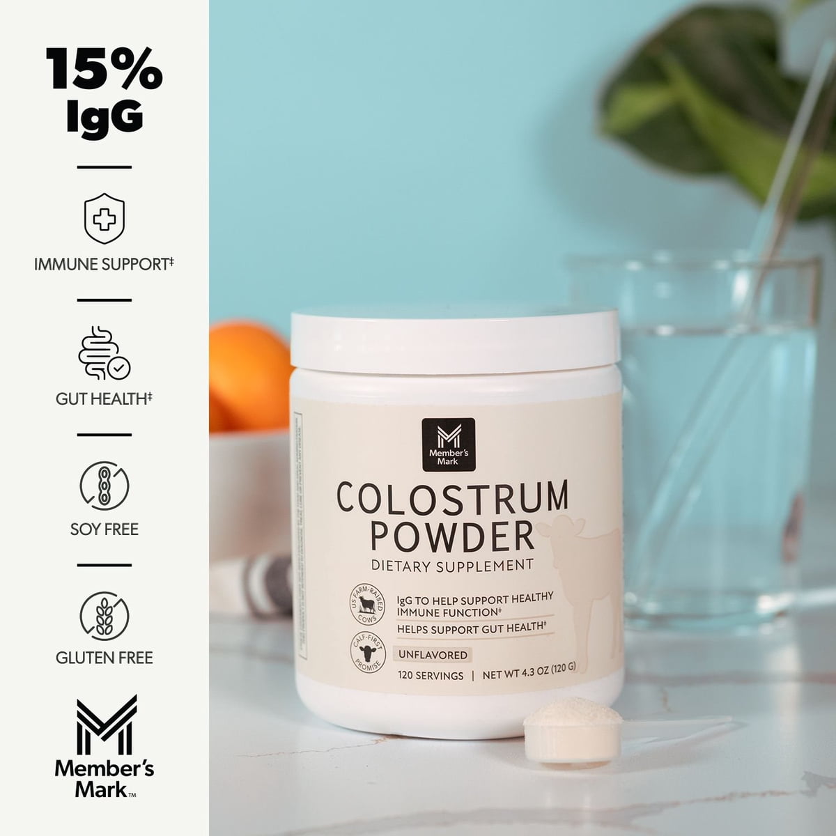 미국직구 멤버스마크 120g / Member's Mark Colostrum Powder, Unflavored, 120 g. 3