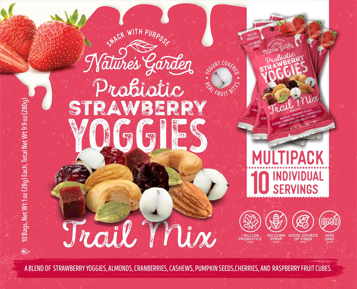 미국직구 Probiotic Strawberry Yoggies 유산균 10팩 / Probiotic Strawberry Yoggies Trail Mix 10ct 4