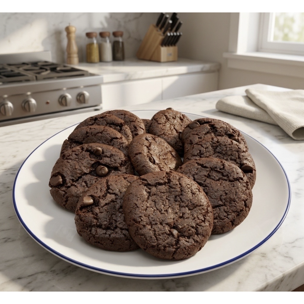 미국직구 HOORAY Double 초콜릿 / HOORAY! Double Chocolate Chip Cookie 1 ounce 24 count 3