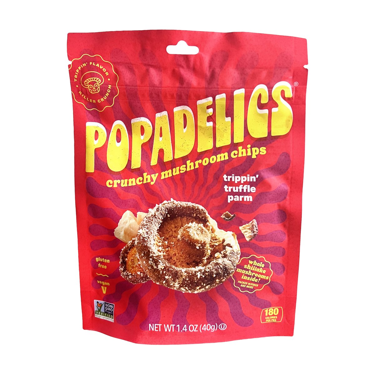 미국직구 Popadelics Crunchy Mushroom 초콜릿 / Popadelics Crunchy Mushroom Chips Trippin' Truffle  3