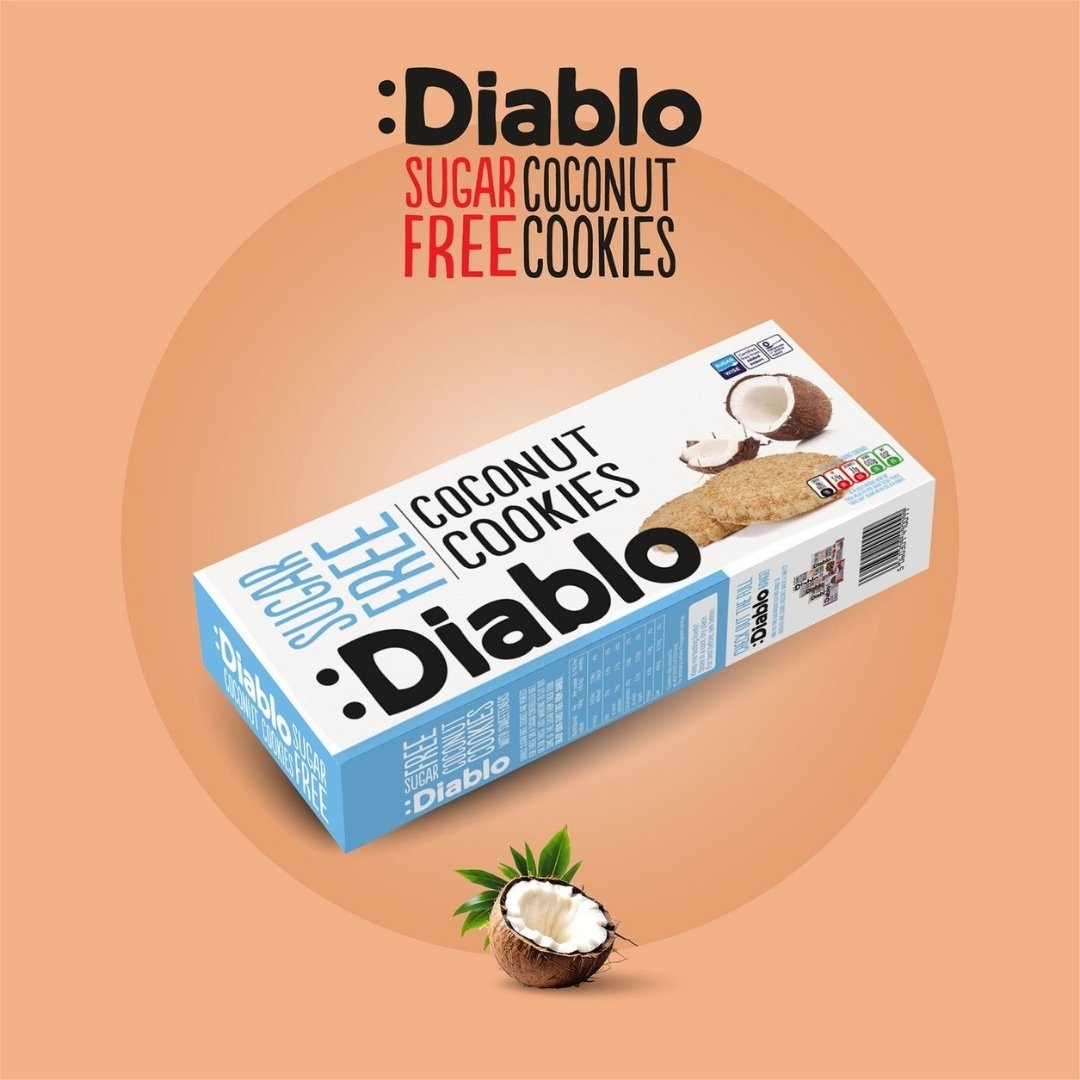 미국직구 Diablo Sugar Free 견과 150g / Diablo Sugar Free Coconut Cookies, 0g Sugar Snack Cookies 5
