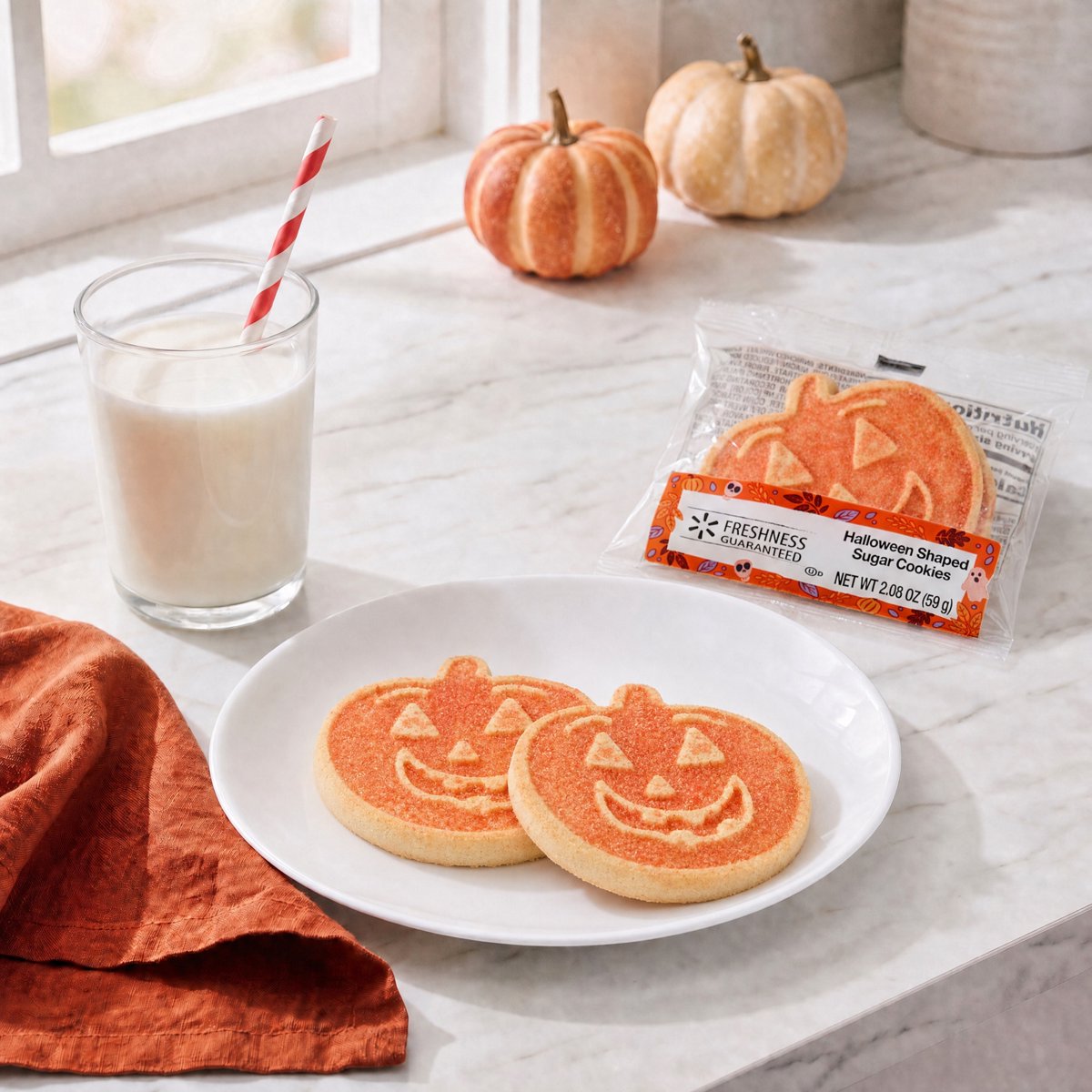 미국직구 Freshness Guaranteed Halloween 과자 59g / Freshness Guaranteed Halloween Shaped Sugar C 2