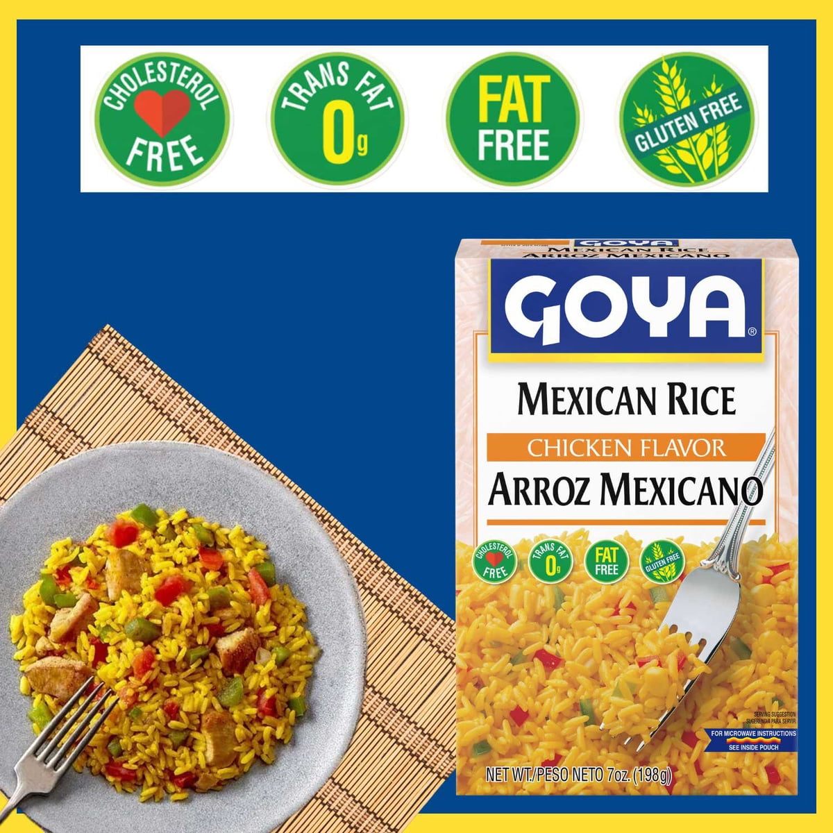미국직구 Goya Mexican Rice 198g / Goya Mexican Rice Mix, Chicken, 198g, 6 pk. 3