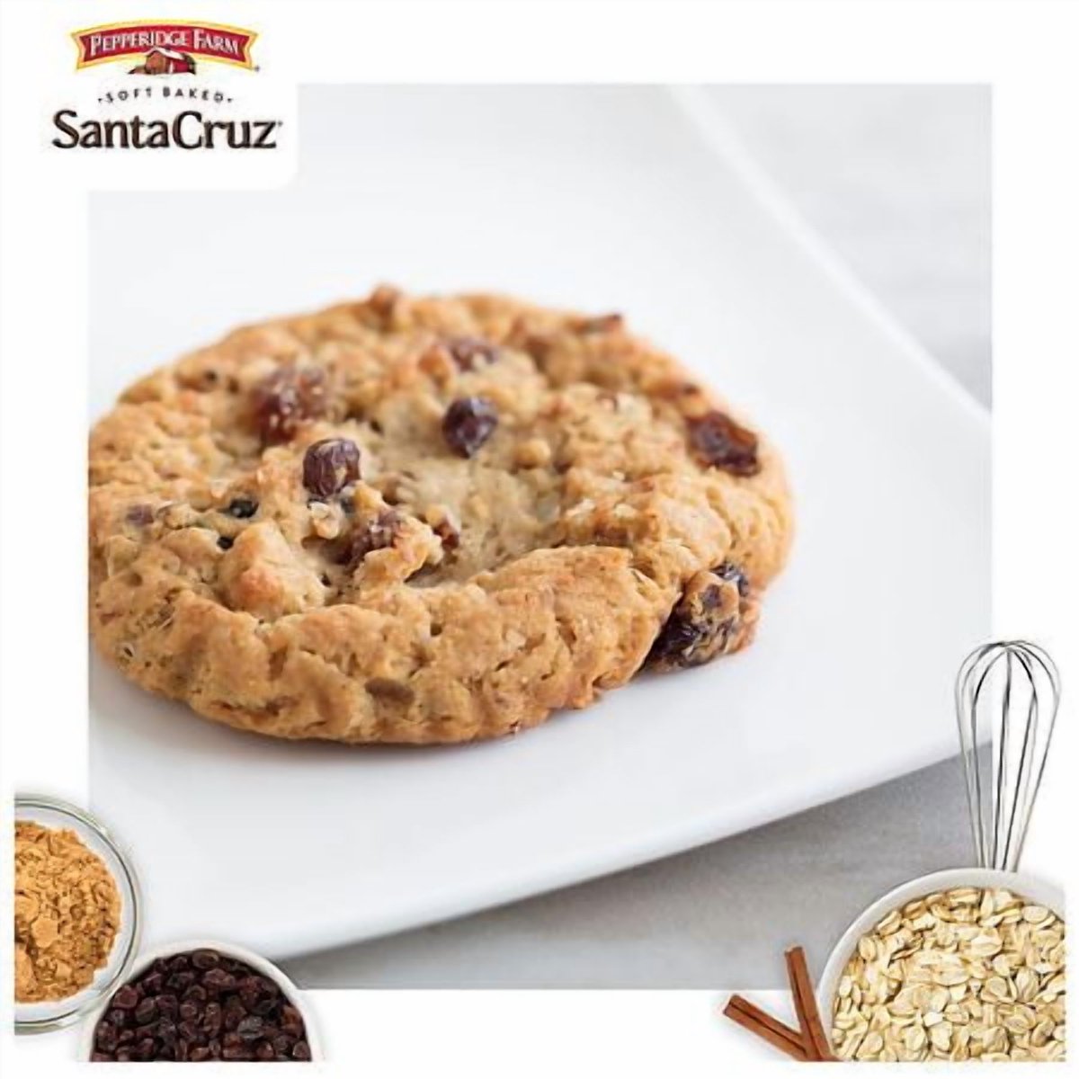 미국직구 Pepperidge Farm 과자 2팩 / Pepperidge Farm Cookies Soft Baked Oatmeal Raisin Santa Cruz, 2