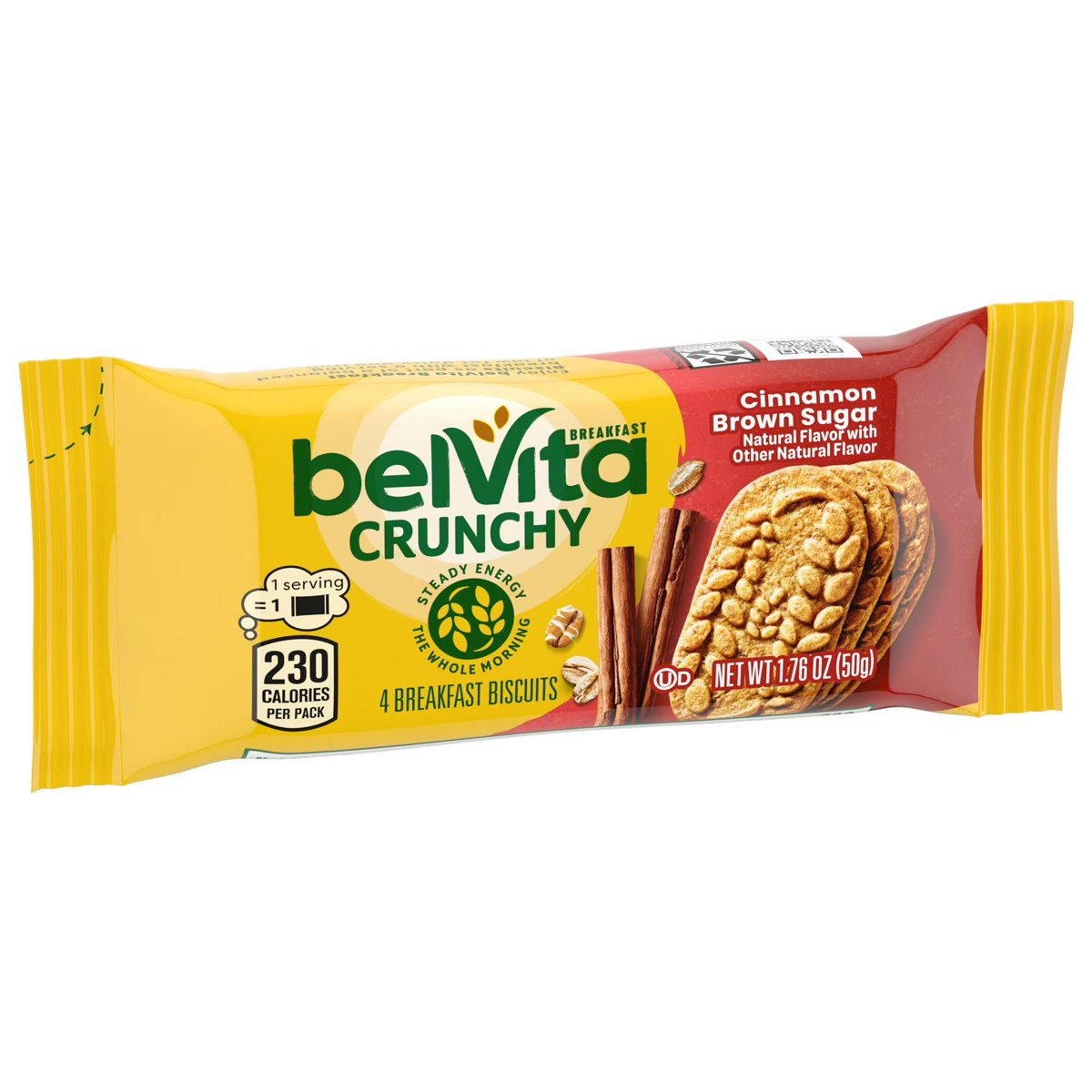 미국직구 Belvita Brown Sugar 과자 50g 4팩 / Belvita Brown Sugar Biscuits 50g 30 -Count Pack, cinn 3