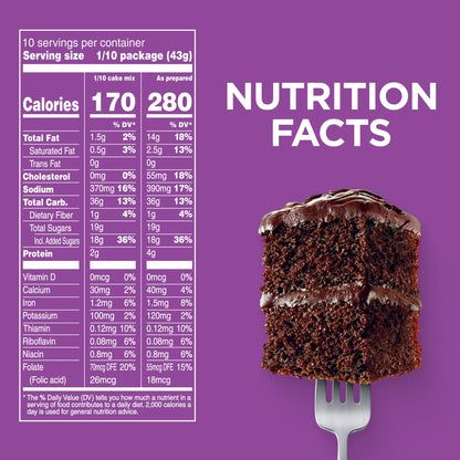 미국직구 던컨하인즈 Devil's Food Cake Mix, 15.25 oz.