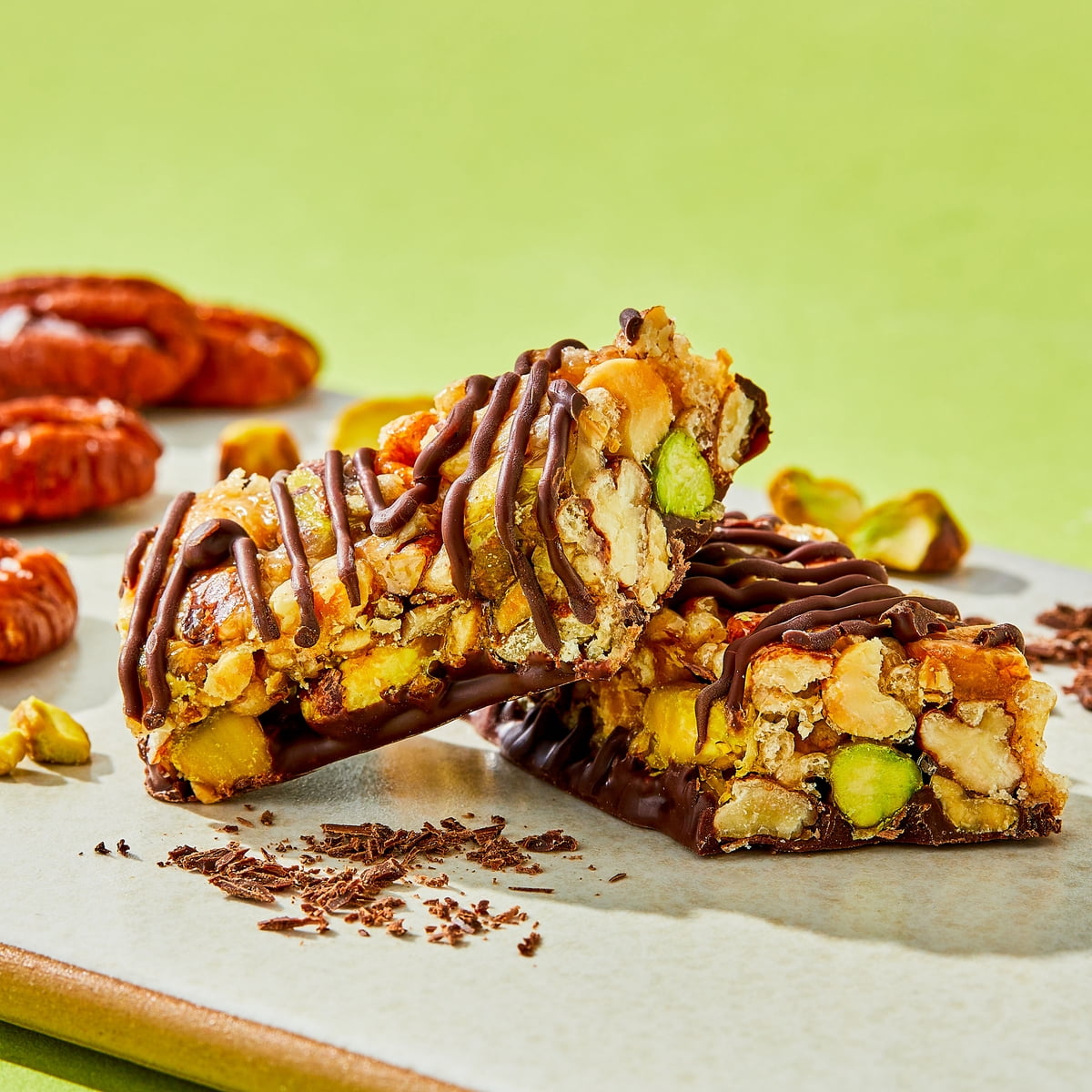 미국직구 bettergoods 초콜릿 40g / bettergoods Dark Chocolate Pistachio Pecan Nut Bars, 40g, 5 Cou 2