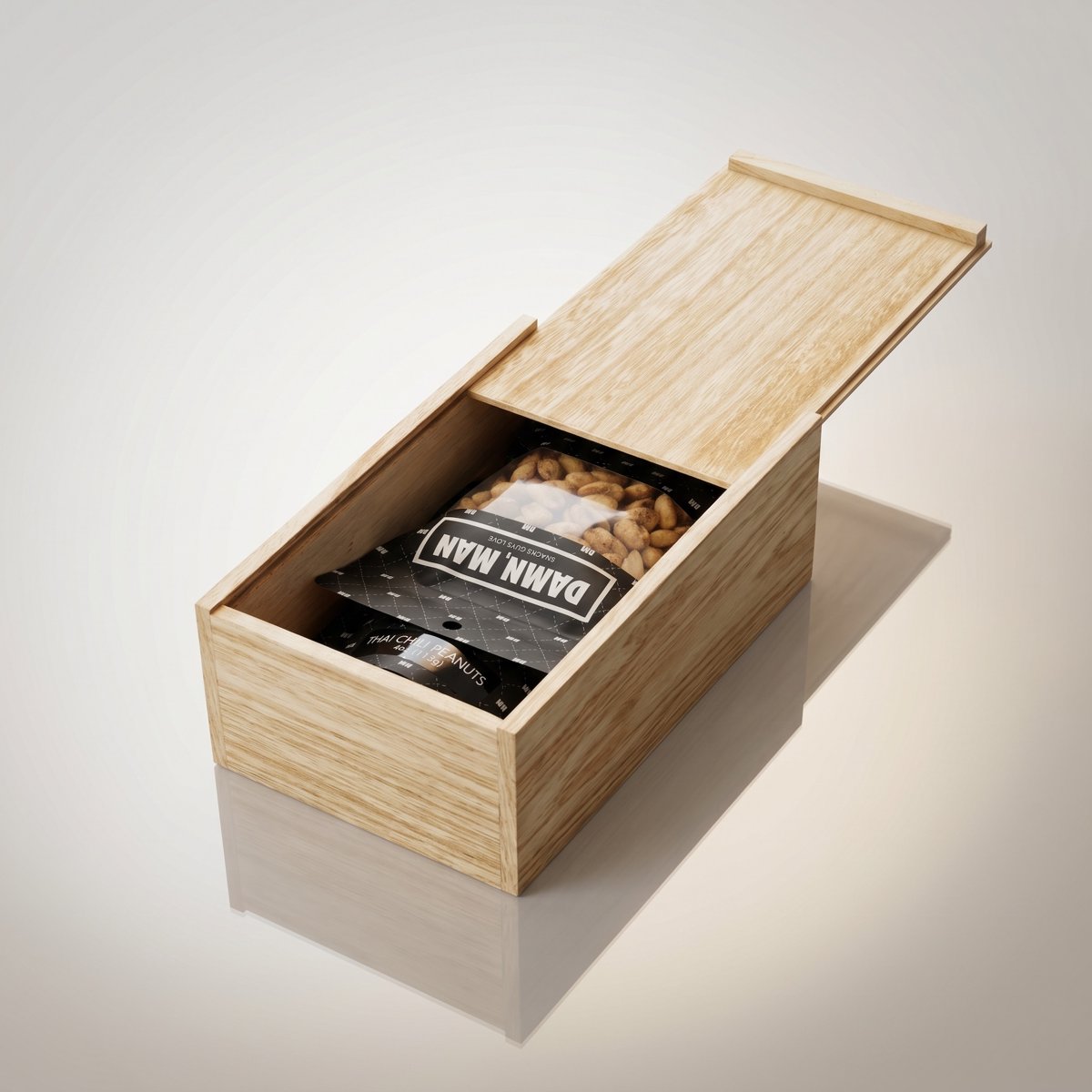 미국직구 Damn Man Spicy 견과 113g / Damn Man Spicy Nut Sampler Gift Box - 2 Resealable Bags of S 3