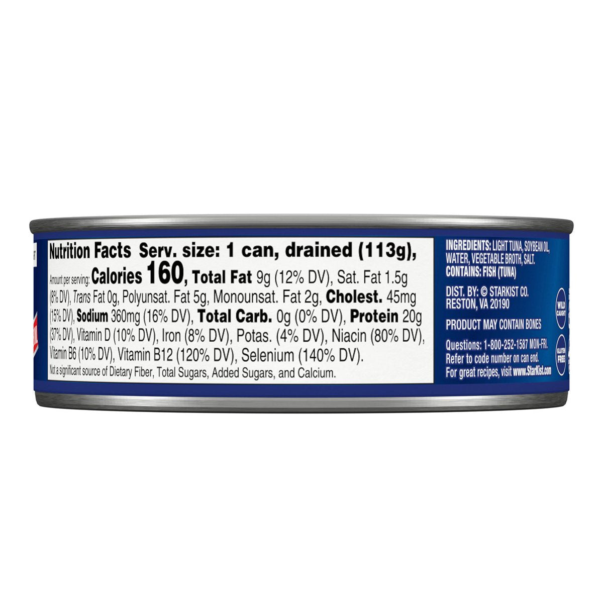 미국직구 StarKist Chunk Light 148ml / StarKist Chunk Light Tuna in Oil, 148ml, 12 pk. 7