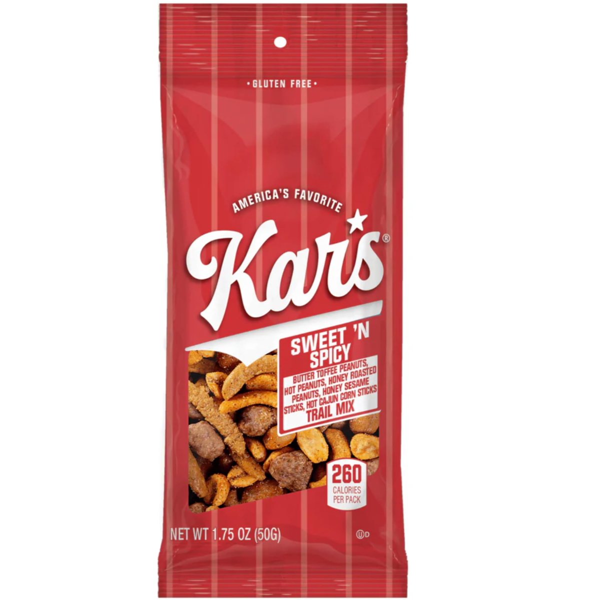 미국직구 3 Pack Kar's 견과 50g 3팩 / 3 Pack | Kar's Nuts Sweet and Spicy Mix, 30 Bags x 50g Each, 4