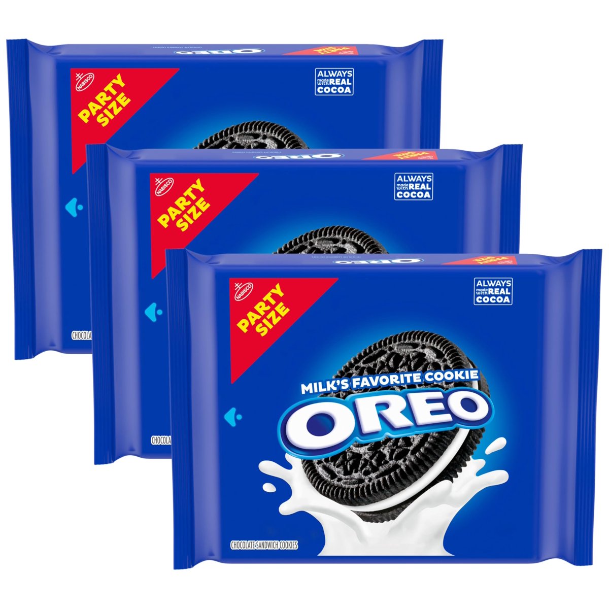 미국직구 3x Oreo 초콜릿 685g 3팩 / 3x | Oreo Chocolate Sandwich Cookies, Party Size, 685g (Pack Of 2