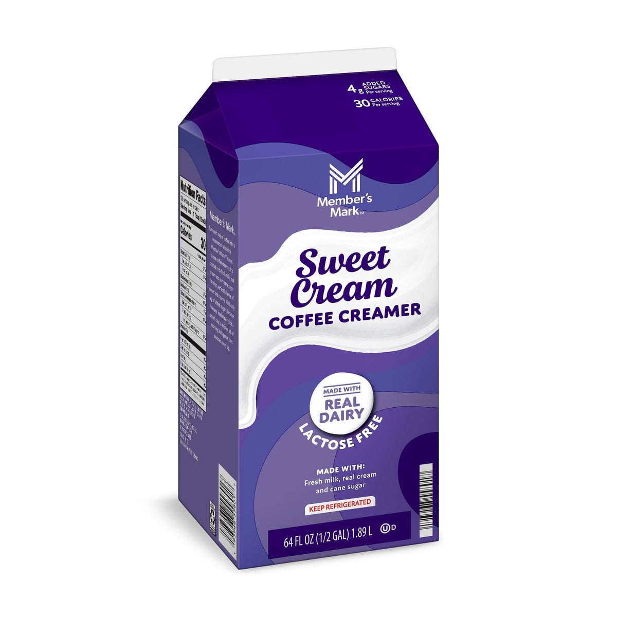 미국직구 멤버스마크 커피 1.9L / Member's Mark Dairy Coffee Creamer, Lactose Free, Sweet Cream, 1.9L 4
