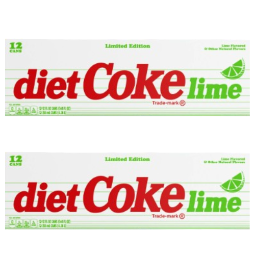 미국직구 Diet Coke Lime 355ml 24팩 / Diet Coke Lime Soda Soft Drink, 355ml Cans, 24 Pack Fridge 5
