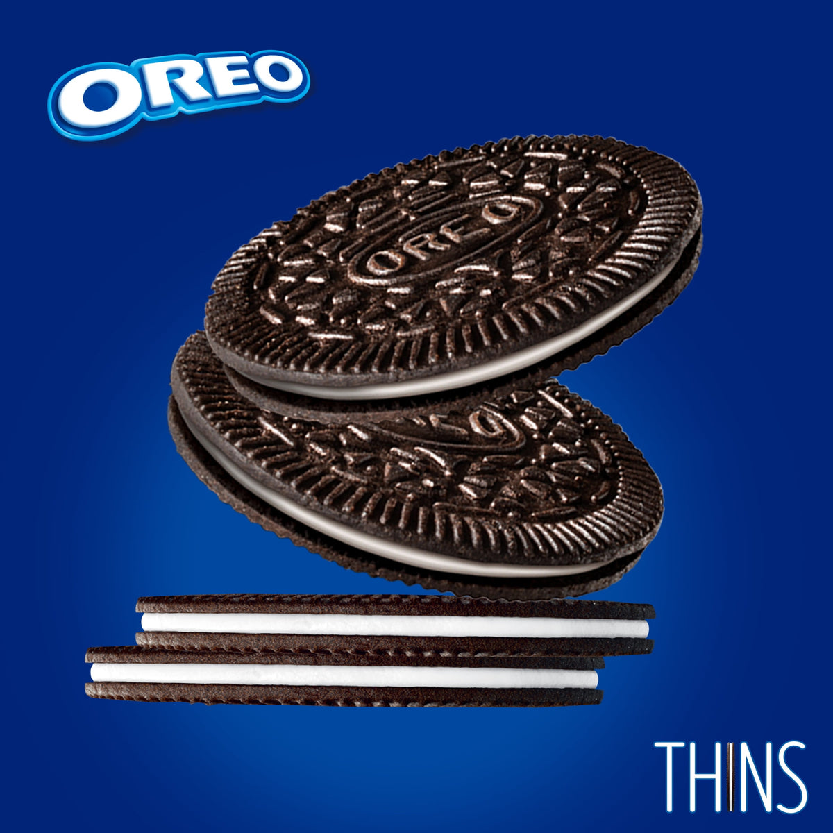 미국직구 오레오 Thins Chocolate Sandwich Cookies, 9.21 oz