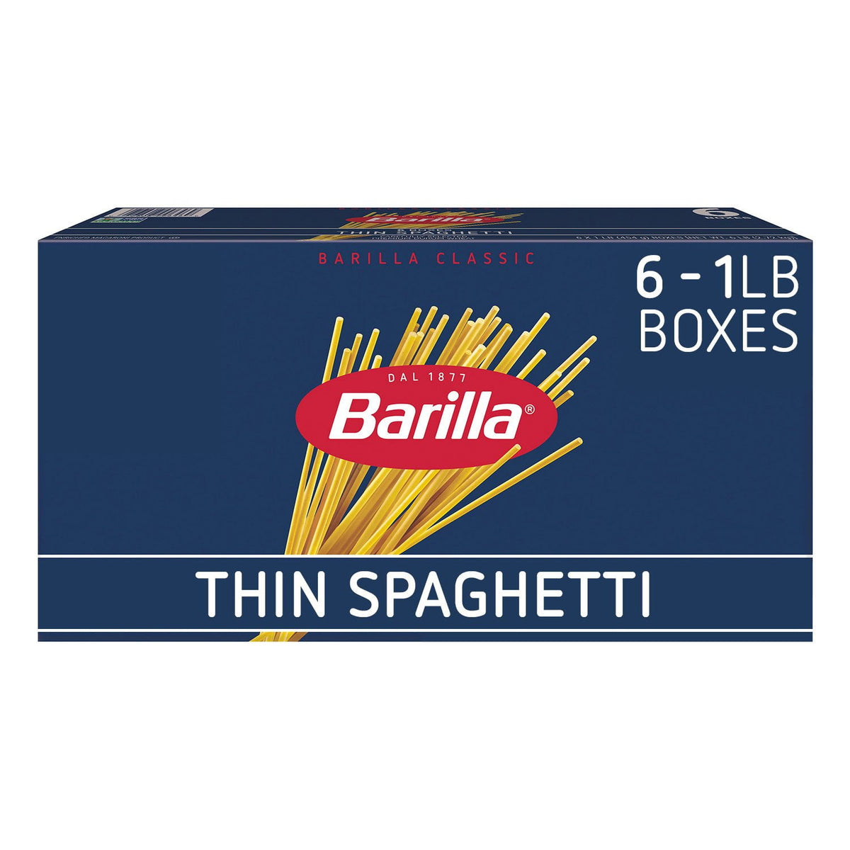 미국직구 Barilla Pasta Thin / Barilla Pasta Thin Spaghetti 1 lb., 6 pk. 1
