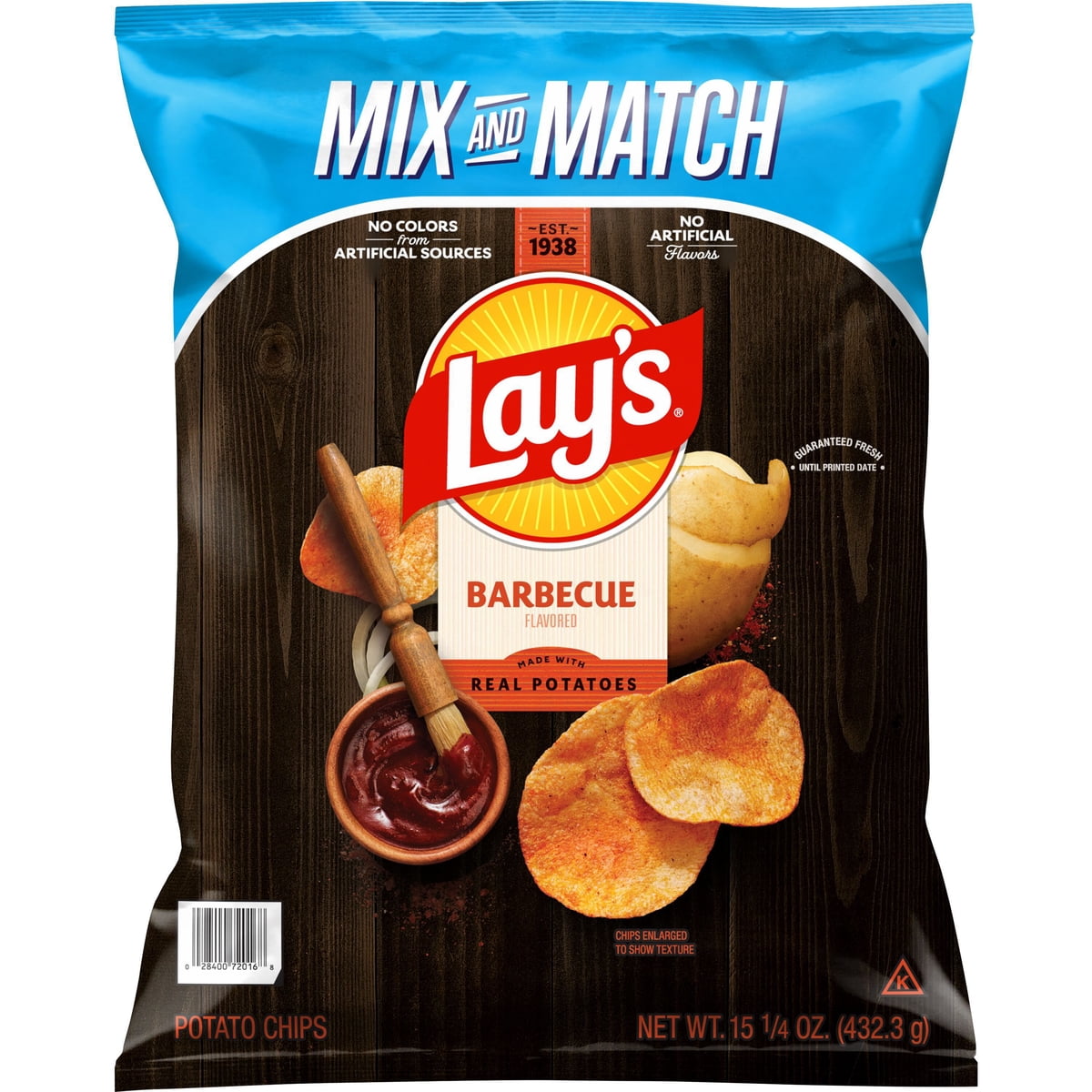 미국직구 Lay's Barbecue Potato 432g / Lay's Barbecue Potato Chips, 432g 6