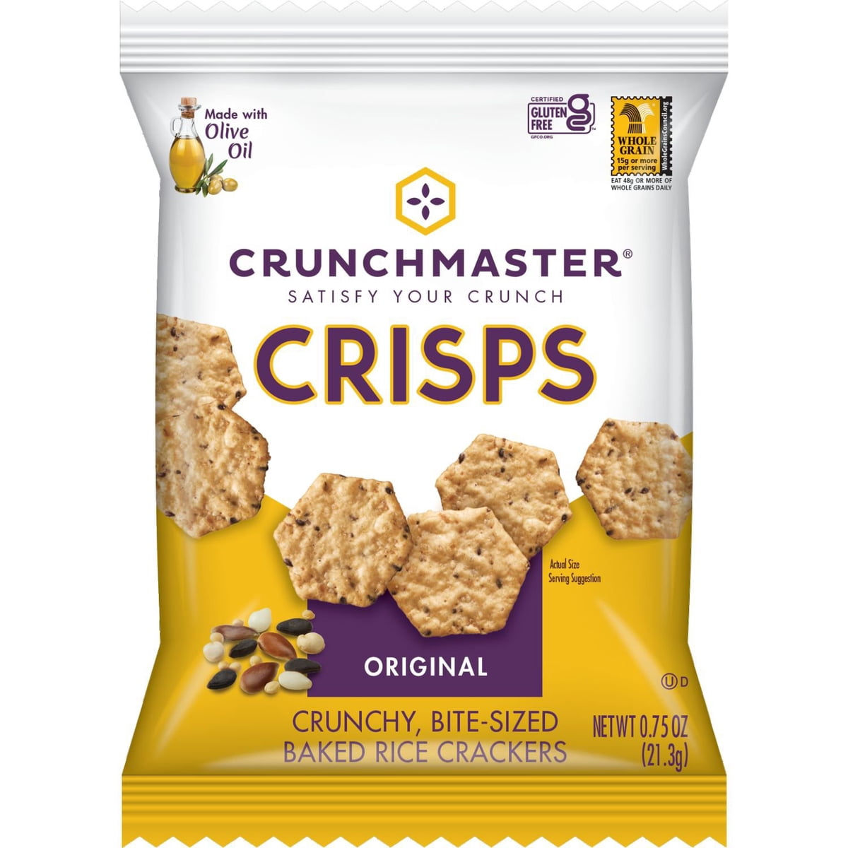미국직구 Crunchmaster Crackers 과자 21g / Crunchmaster Crackers Variety Snack Pack, 21g,, 18 pk. 3