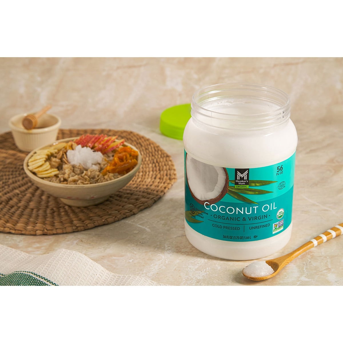 미국직구 멤버스마크 견과 1.6kg / Member's Mark Organic Virgin Coconut Oil, 1.6kg 6