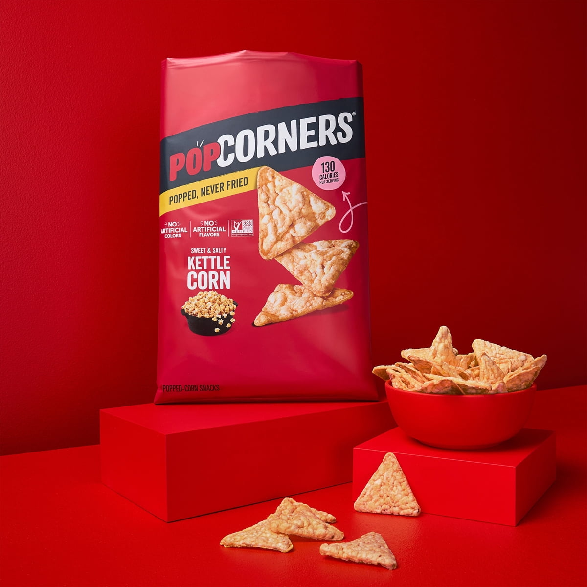 미국직구 PopCorners Sweet & 510g / PopCorners Sweet & Salty Kettle Corn Popped-Corn Snack, 510 5