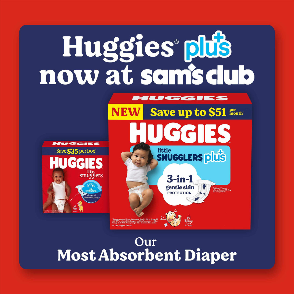 미국직구 하기스 리틀스너글러 플러스 기저귀 / Huggies Little Snugglers Plus Baby Diapers