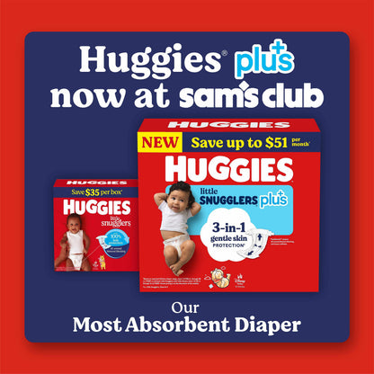 미국직구 하기스 리틀스너글러 플러스 기저귀 / Huggies Little Snugglers Plus Baby Diapers