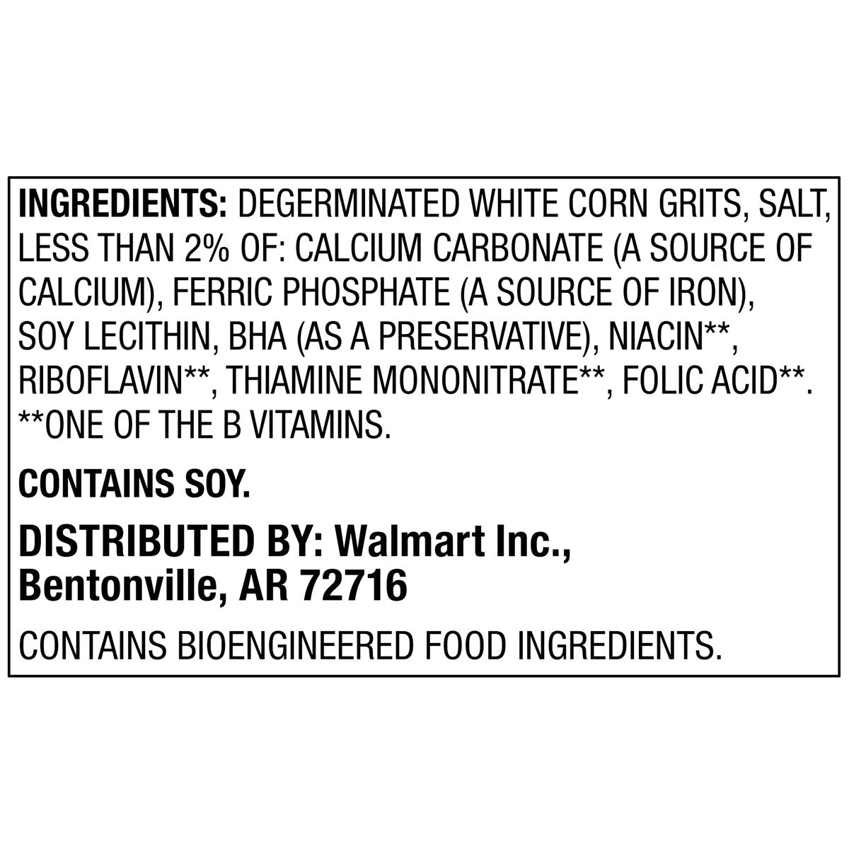 미국직구 Great Value 28g / Great Value Original Instant Grits, 28g Box, 10 Count (Shelf-Stable 4