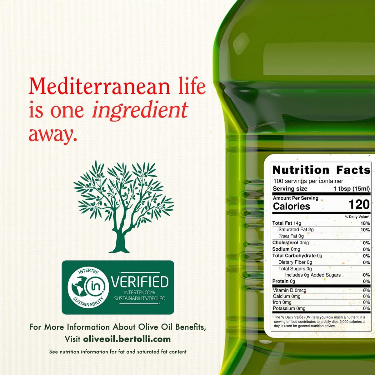 미국직구 Bertolli Extra Virgin 1.5L / Bertolli Extra Virgin Olive Oil, 1.5L 2