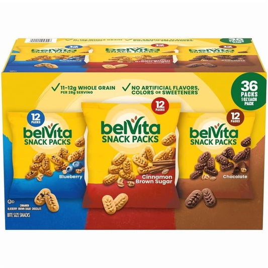 미국직구 belVita Bites Breakfast 과자 28g / belVita Bites Breakfast Biscuits, Variety Pack, 28g, 1