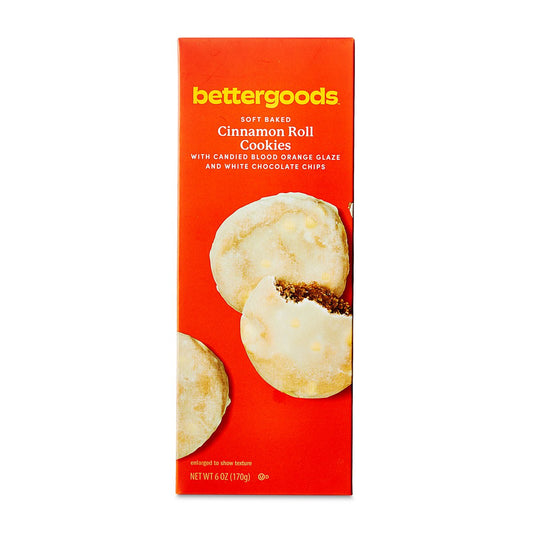 미국직구 bettergoods Soft Baked 과자 170g 2팩 / bettergoods Soft Baked Cinnamon Roll Cookies, 170g, 2 Pack  1