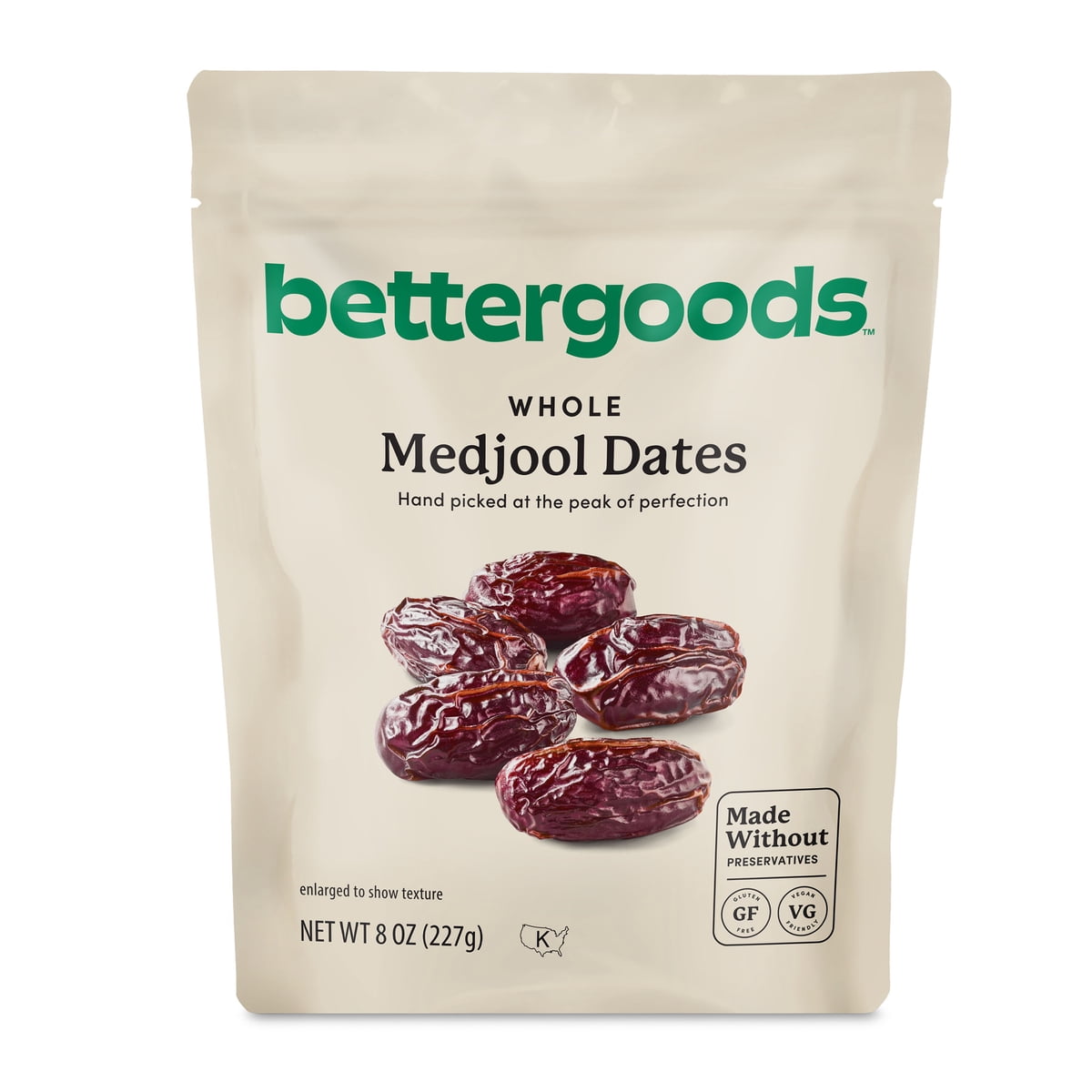 미국직구 bettergoods Whole Medjool 227g 2팩 / bettergoods Whole Medjool Dates Dried Fruit, 227g, 2 Pack B 1