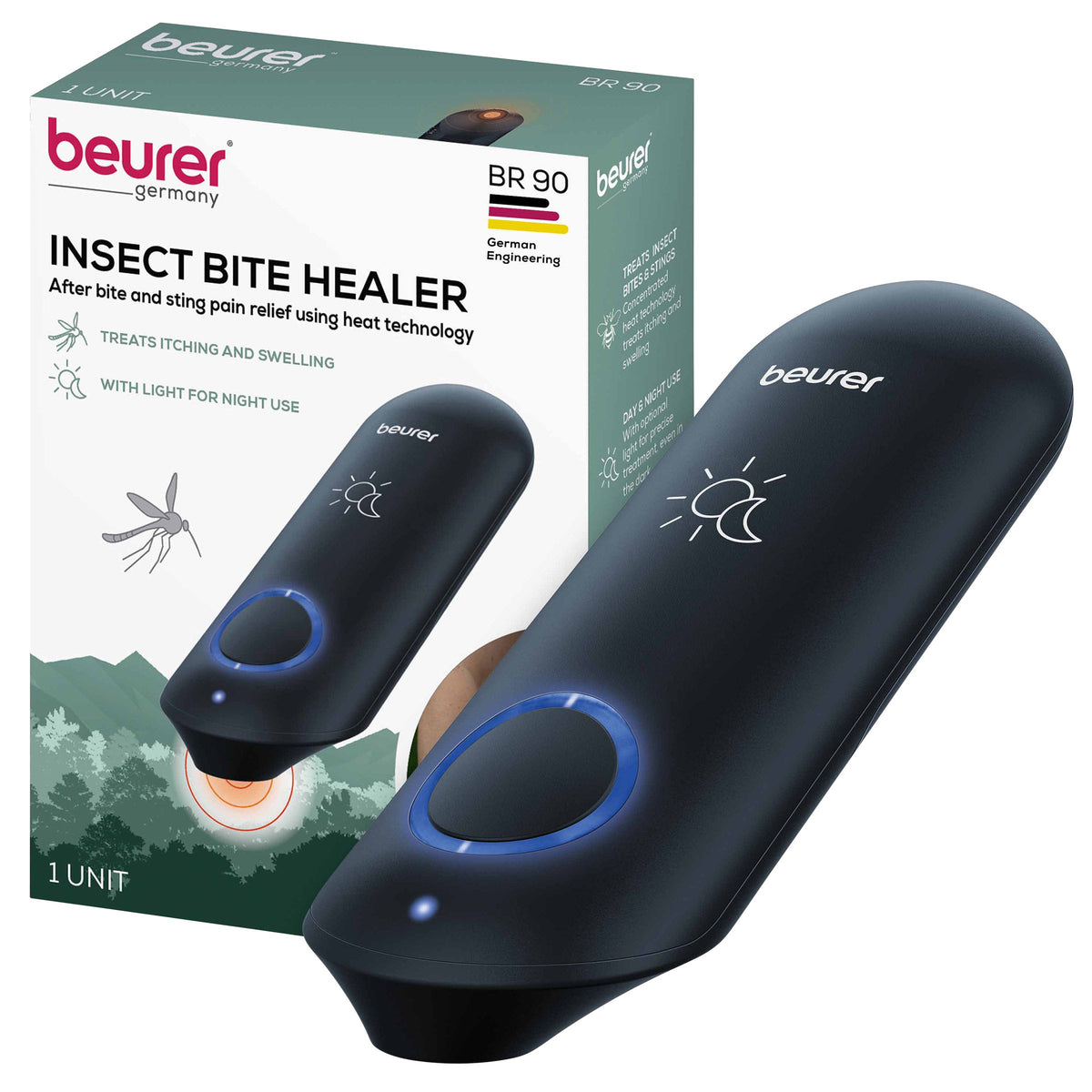 미국직구 보이러 / Beurer BR90 Insect Bite Healer with Light, Chemical-Free Bug Bite Reli 1