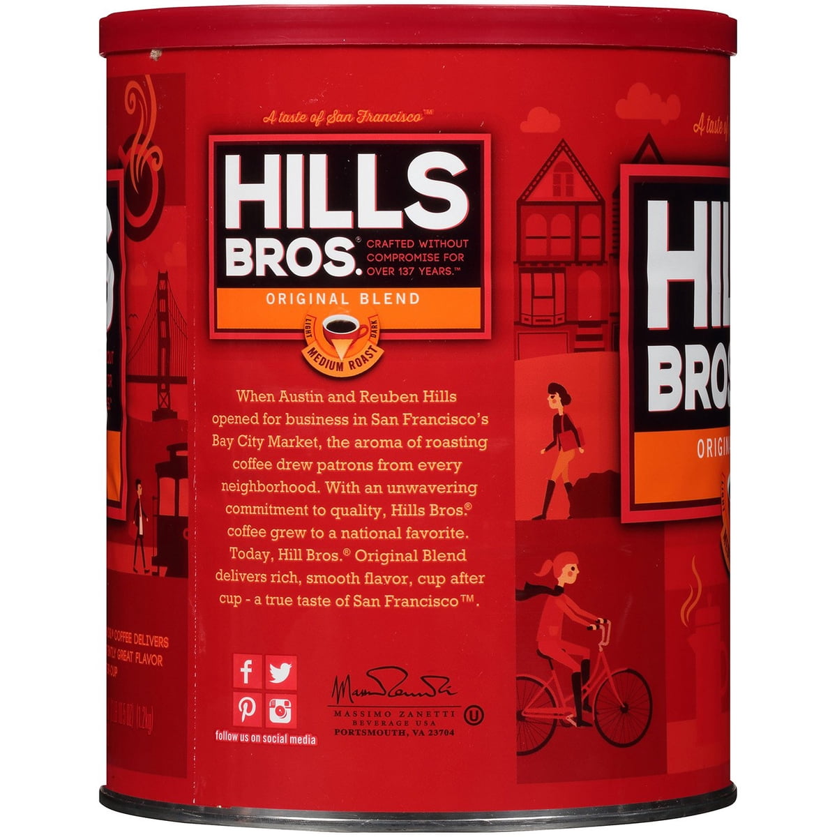 미국직구 Hills Bros 커피 1.2kg / Hills Bros. Original Blend Ground Coffee 1.2kg 2