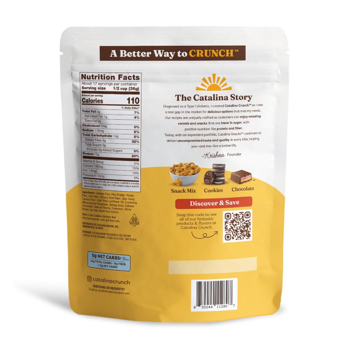 미국직구 Catalina Crunch Cinnamon 624g / Catalina Crunch Cinnamon Toast Cereal, 624g 2